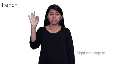 french in ASL - Example # 5 - American Sign Language