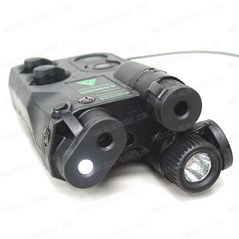 AN/PEQ-16 with Red/Green Laser & Dual LED Illuminator Black for $73.49