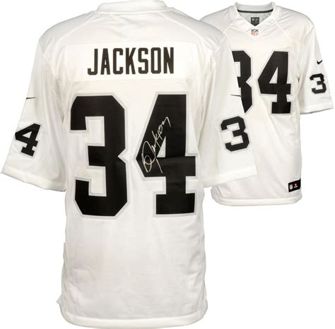 Bo Jackson Oakland Raiders Autographed Nike White Limited Jersey | eBay