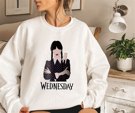 Jenna Ortega Wednesday Sweatshirt, Wednesday Addams