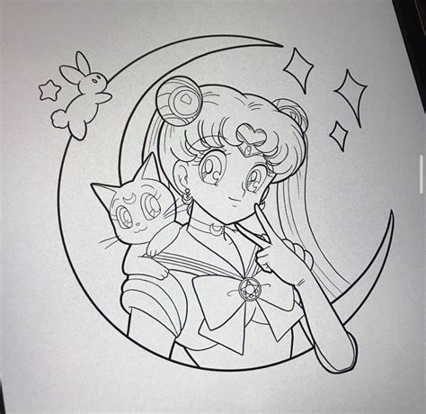 Sailor Moon Drawing Ideas - Coloring eggs