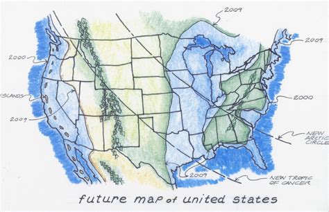 Usa Map After Pole Shift – Topographic Map of Usa with States