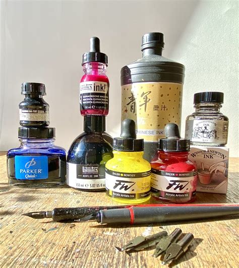 Using Ink in Sketching, Drawing & Painting | Bromleys Art Supplies