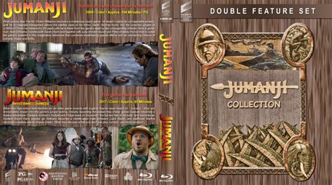 Jumanji Collection (1995-2017) R1 Blu-Ray Cover - DVDcover.Com