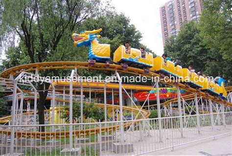 Attraction Mini Sliding Dragon Roller Coaster for Amusement Equipment ...