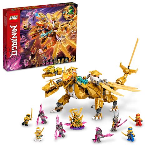 LEGO Ninjago Lloyd's Golden Ultra Dragon 71774 | Costco A...