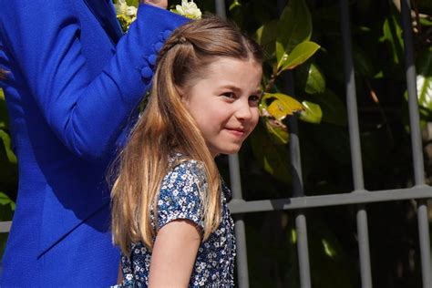 Princess Charlotte Pops in Floral Dress for Her 8th Birthday Portrait – Footwear News