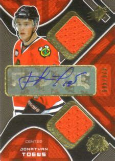 Jonathan Toews Cards, Rookie Cards, Autograph Memorabilia Buying Guide