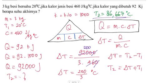 24+ Soal Fisika Dan Jawabannya Tentang Kalor Contoh Soal dan Jawaban