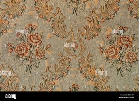 Antique floral pattern victorian wallpaper retro background texture ...