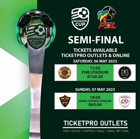 2023 Nedbank Cup semi-finals dates, fixtures and kick-off times ...