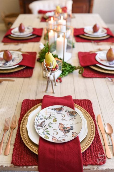 How to Set an Informal Table: 12 Days of Christmas Table Setting | Home ...