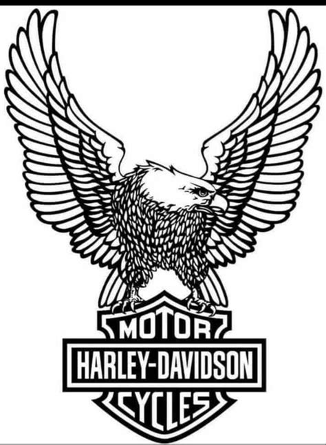 Harley Davidson eagle | Harley davidson logo, Harley davidson stickers, Harley