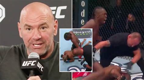 'One of the worst' - Dana white slams controversial UFC stoppage