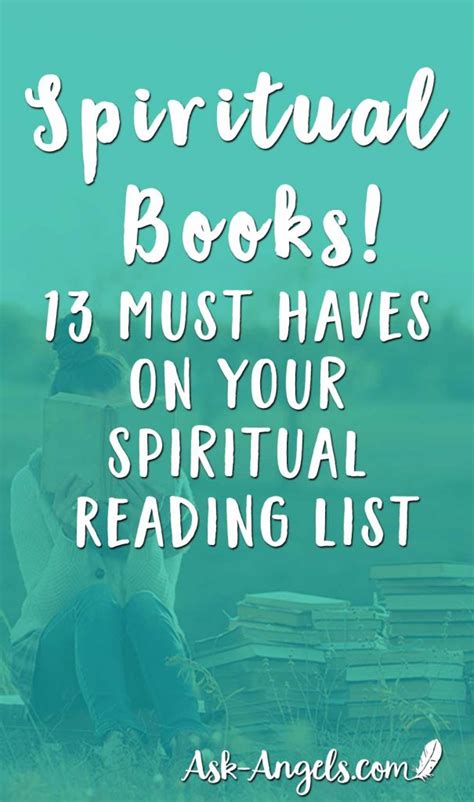 The Best Spiritual Books - 13 Must Have’s on Your Spiritual Reading List | Spiritual reading ...