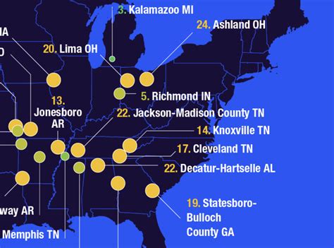 The 25 least expensive U.S. cities to live in