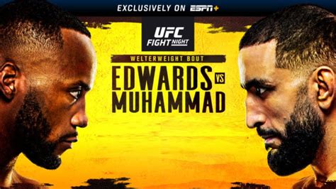 UFC Fight Night: Edwards vs. Muhammad Predictions & Betting Tips