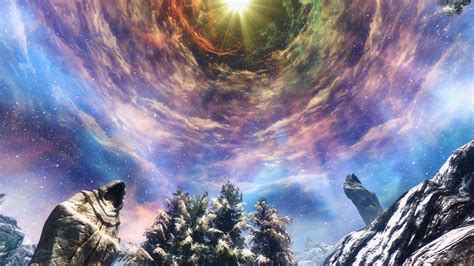 The Sky in Sovngarde : r/skyrim