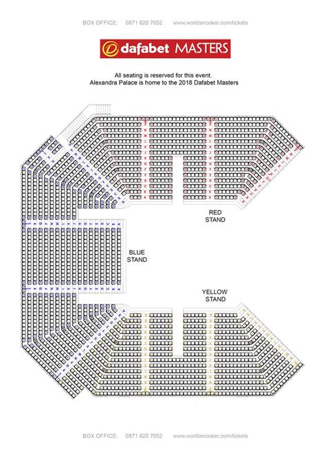 Dafabet Masters 2018 - SF Alexandra Palace Tickets | Dafabet Masters ...