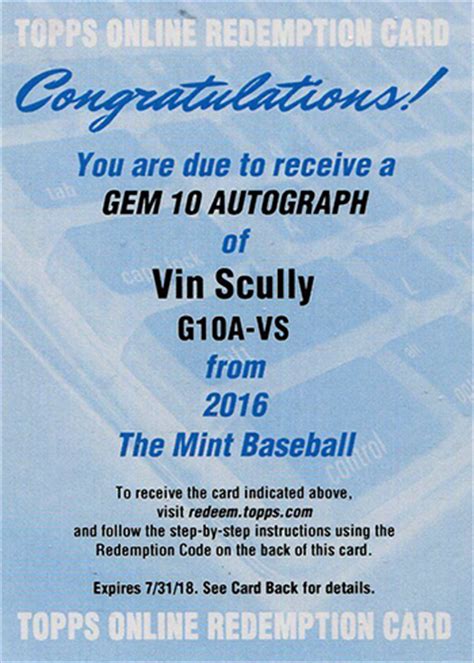 Vin Scully Baseball Card Overview and Checklist