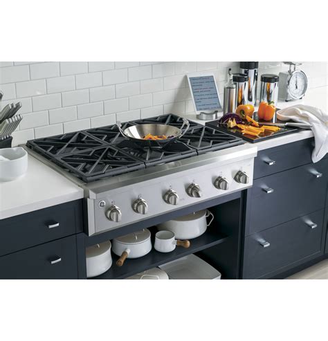 GE Cafe© Series CGU366P2TS1 36" Gas Rangetop - ADA Appliances