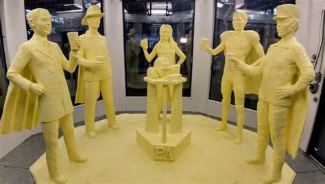 Pa. Farm Show's half-ton butter sculpture: 'Power' of agriculture — WHYY