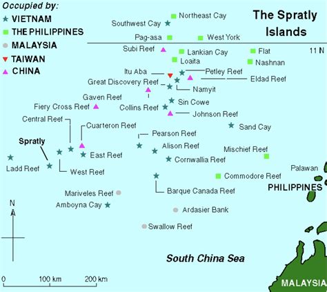 Spratly Islands Map