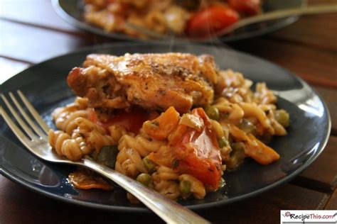 Chicken Thighs Pasta Bake | Recipe This