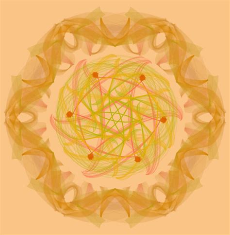 Sacral Chakra Frequency Grid Digital Art by Awakened Rabbit - Pixels