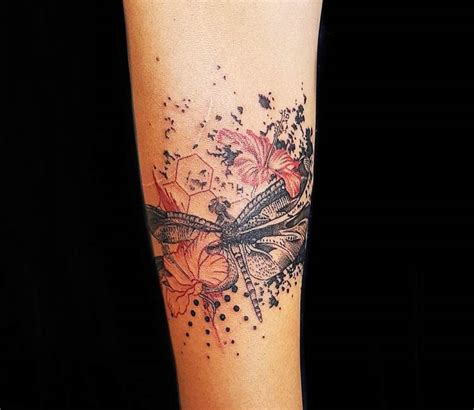 Dragonfly tattoo by Ilaria Tattoo Art | Post 20685