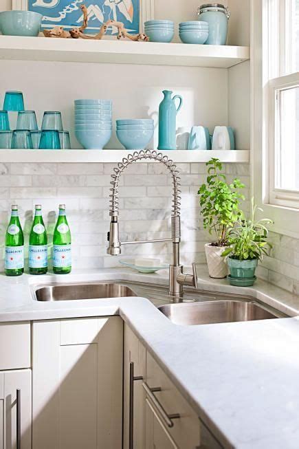 9 Clever Corner Kitchen Sink Design Ideas | Lily Ann Cabinets