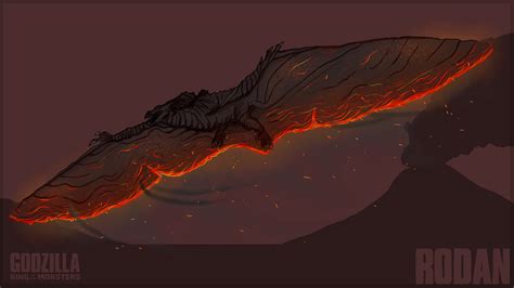 Rodan Fanart! : r/GODZILLA