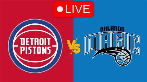 🔴 Live: Detroit Pistons vs Orlando Magic | NBA Summer League | Live ...