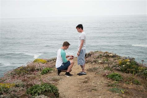 Navarro Point, California foggy engagement shoot | Equally Wed