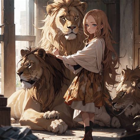 Lion girl by TeodoraSukaira on DeviantArt