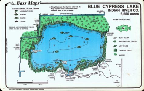 Florida Fishing Lakes Map - Printable Maps