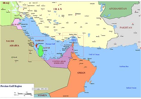 Persian Gulf War Maps