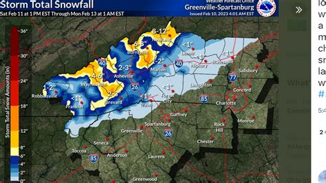 Rain mixed with snow flurries expected in Charlotte; 12” forecast in NC mountains - TrendRadars