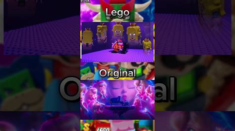 PEACHES Lego vs Original - YouTube