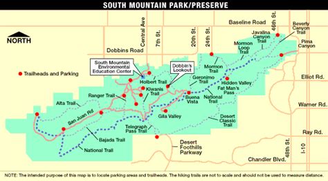 South Mountain Maps Through Time – MTBikeAZ.com