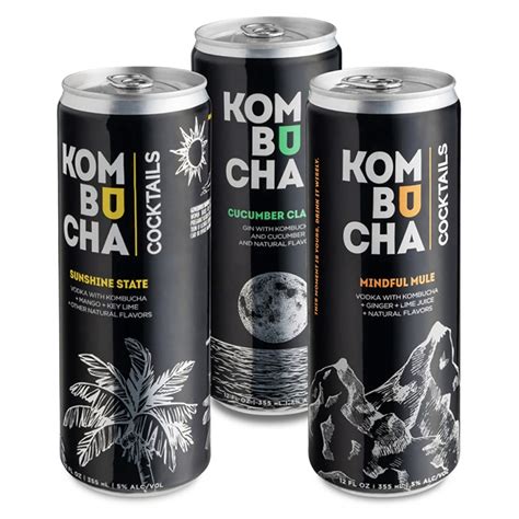 Kombucha Cocktails Launches Ready to Drink Kombucha Infused Canned ...