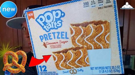 Pop-Tarts® Pretzel Cinnamon Sugar Review! 🥐🥨😍 | Pop-Tarts® Day! - YouTube