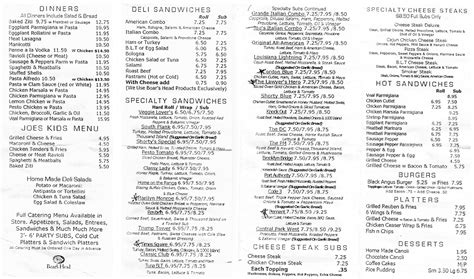 Whereisthemenu.net | Joe's - Newburgh, NY 12550