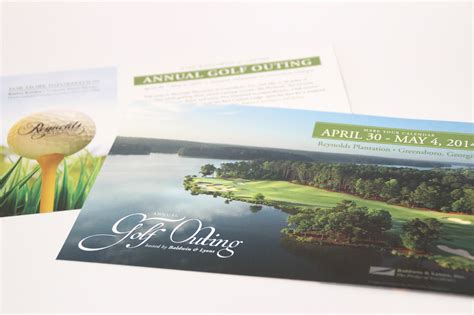 Golf Outing Invitation Suite on Behance