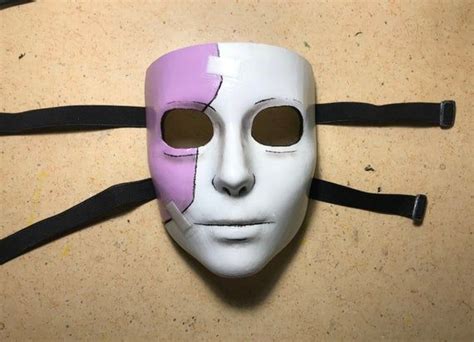 Sally Face Mask HALLOWEEN Sally Face Cosplay Mask Mask Replica Mask Costume Hand Painted With ...