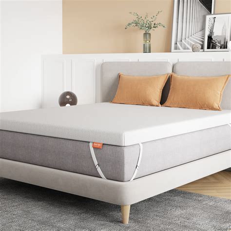 Sweetnight 4 Inch California King Mattress Topper, High Density Memory ...