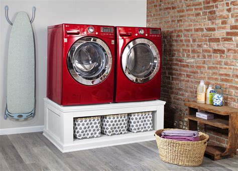 How To Build A Pedestal For Washer And Dryer | Storables