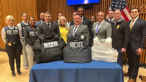 NYPD detectives receive 1,000+ lightweight ballistic vests