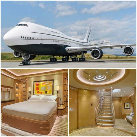 This is the Boeing Business Jet 747-8i, the largest private jet in ...