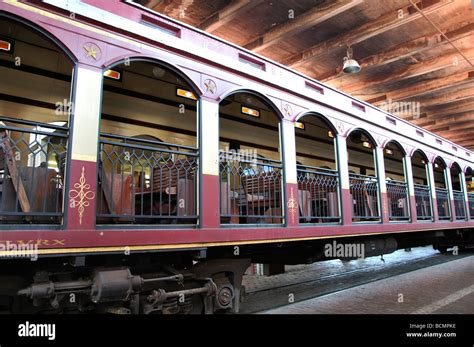 Vintage Grapevine train in Stockyards, Fort Worth, Texas, USA Stock ...